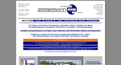 Desktop Screenshot of feinmechanik-zimmermann.de